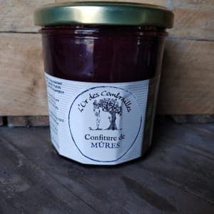 Confiture de mûres épépinées