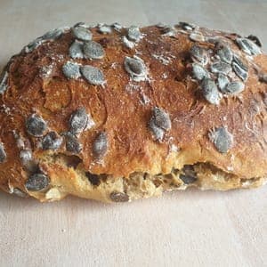 PAIN DE CAMPAGNE aux GRAINES DE COURGE