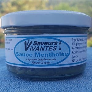 Sauce mentholée