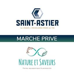 Logo de Marché Privé Nature et Saveurs pour les Chaux de Saint Astier