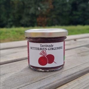 Tartinade Betteraves-Gingembre