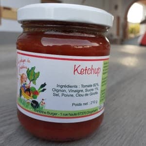 Ketchup de la ferme 210g