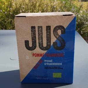 Jus pomme-framboise bio 3 L