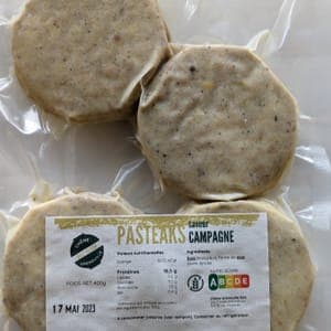 Pasteaks saveur CAMPAGNE