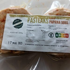 Pasteaks saveur PAPRIKA