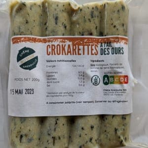 Crokarettes à L’AIL DES OURS