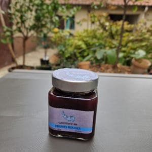 confiture de prunes rouges