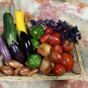 Panier ratatouille