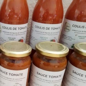 Coulis tomate sans sucre ajouté