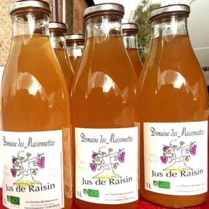 Jus de raisin blanc