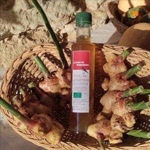 sirop de gingembre bio de la Drôme