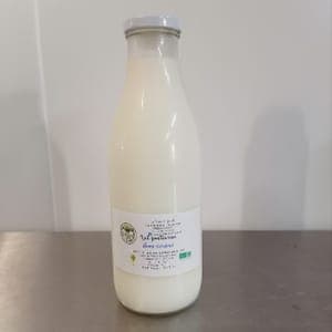 Lait demi-écrémé pateurisé