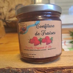 Confiture de fraises 390mL