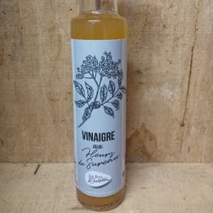 Vinaigre de cidre au sureau