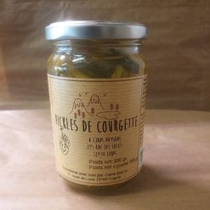 Pickles de courgettes-Potaju de Corps