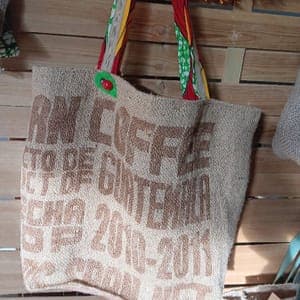 Sac Cabas Jute made in Jardin de Cocagne Lozère