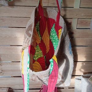 Sac Cabas Jute made in Jardin de Cocagne Lozère