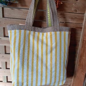 Sac Cabas Jute made in Jardin de Cocagne Lozère