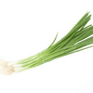 Oignon frais en botte