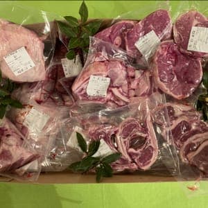 Colis de 1/2 agneau frais pour mi-juillet - environ
