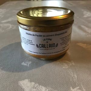 Rillette piment d'Espelette