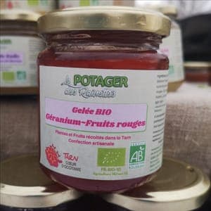 Gelée Géranium - Fruits rouges