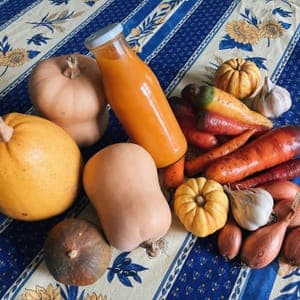 Velouté de carottes & courges