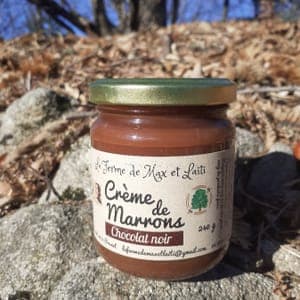 crème de marron au chocolat noir 240g