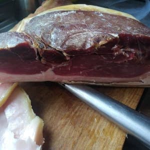 Jambon de porc noir