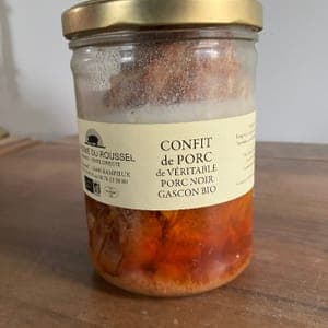 Confit de véritable porc gascon