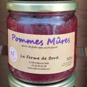 Purée pommes mûres