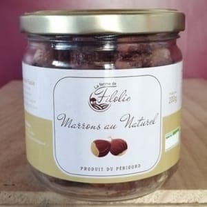 Marron au naturel 200g