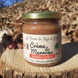 crème de marron noisettes grillées 240g