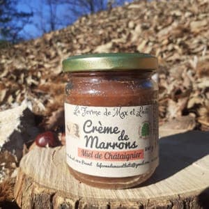 crème de marron au miel de châtaigniers 240g