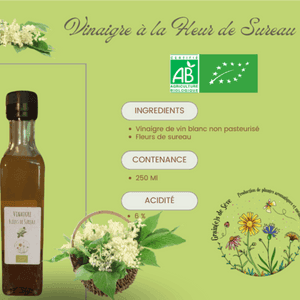 Vinaigre à la fleur de sureau