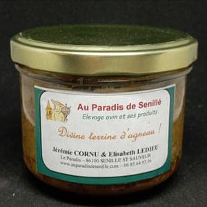 Terrine agneau "La divine du Paradis"