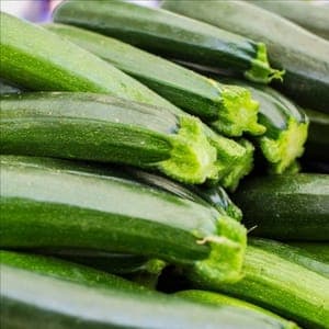 Courgette verte