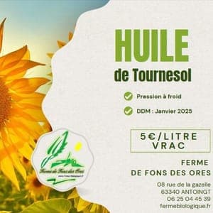 Huile de Tournesol