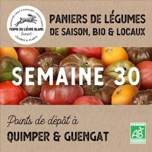 2024 - Panier de légumes bio N°30