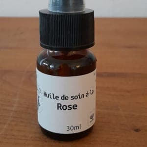 Huile de soin à la rose