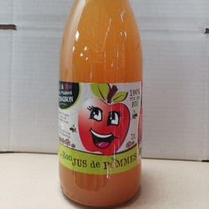 jus de pommes bio 1L