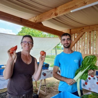 Logo de Vente sur l'exploitation "Le Jardin de l'Arnon"