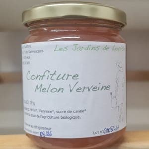 Confiture Melon verveine