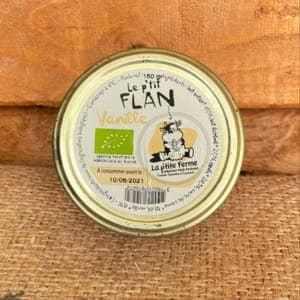 Flan des gourmands vanille 160gr