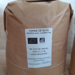 farine bise de blés anciens 5 kilo