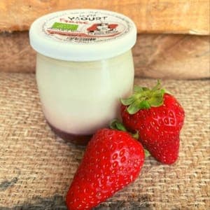 Yaourt aux fruits fraise 125gr