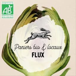 Logo de Paniers bio "FLUX"