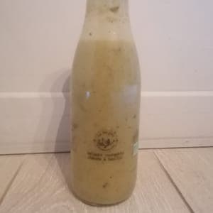 Velouté courgettes chèvre basilic