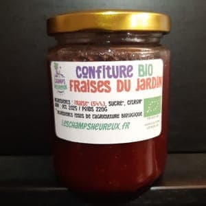 Confiture FRAISE du Jardin (236g)