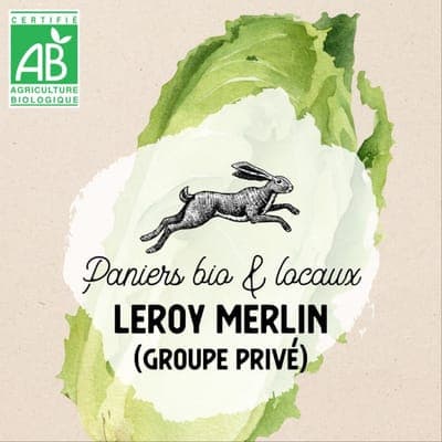 Logo de Paniers bio "Leroy Merlin"